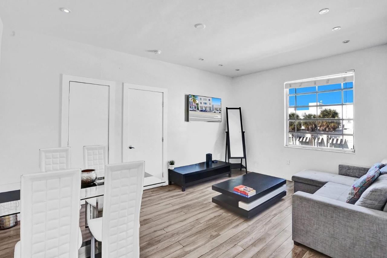 Luxe 2Br1Bath South Beach 1 Min Walk From Ocean Miami Beach Exteriör bild