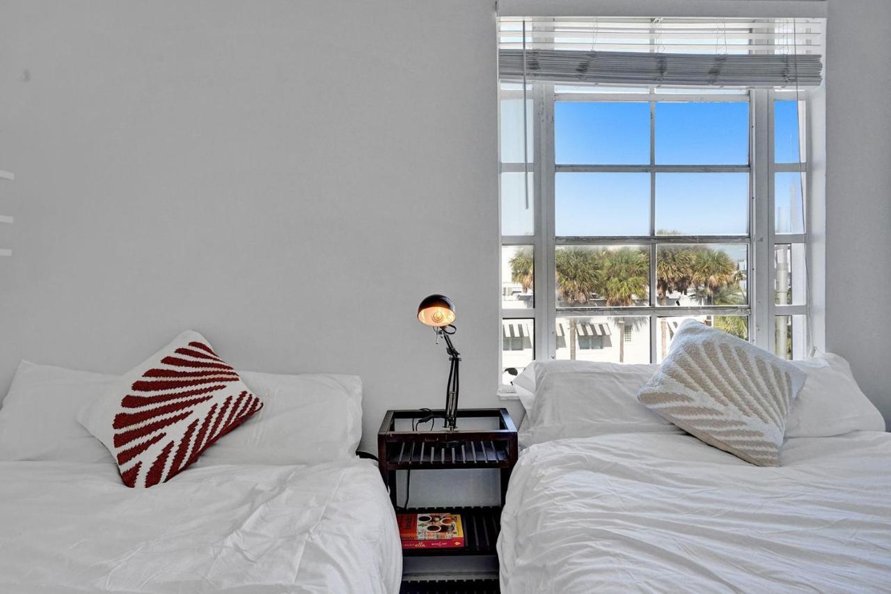 Luxe 2Br1Bath South Beach 1 Min Walk From Ocean Miami Beach Exteriör bild
