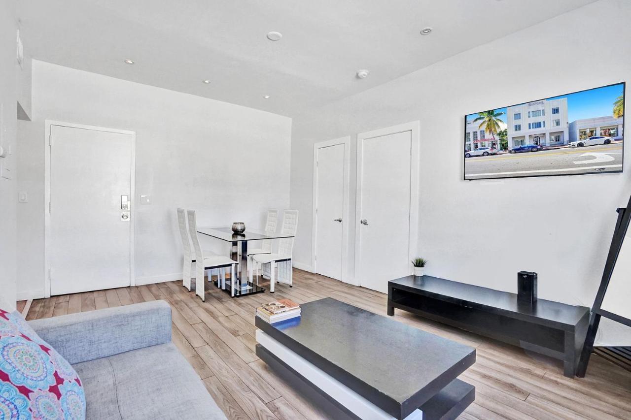 Luxe 2Br1Bath South Beach 1 Min Walk From Ocean Miami Beach Exteriör bild