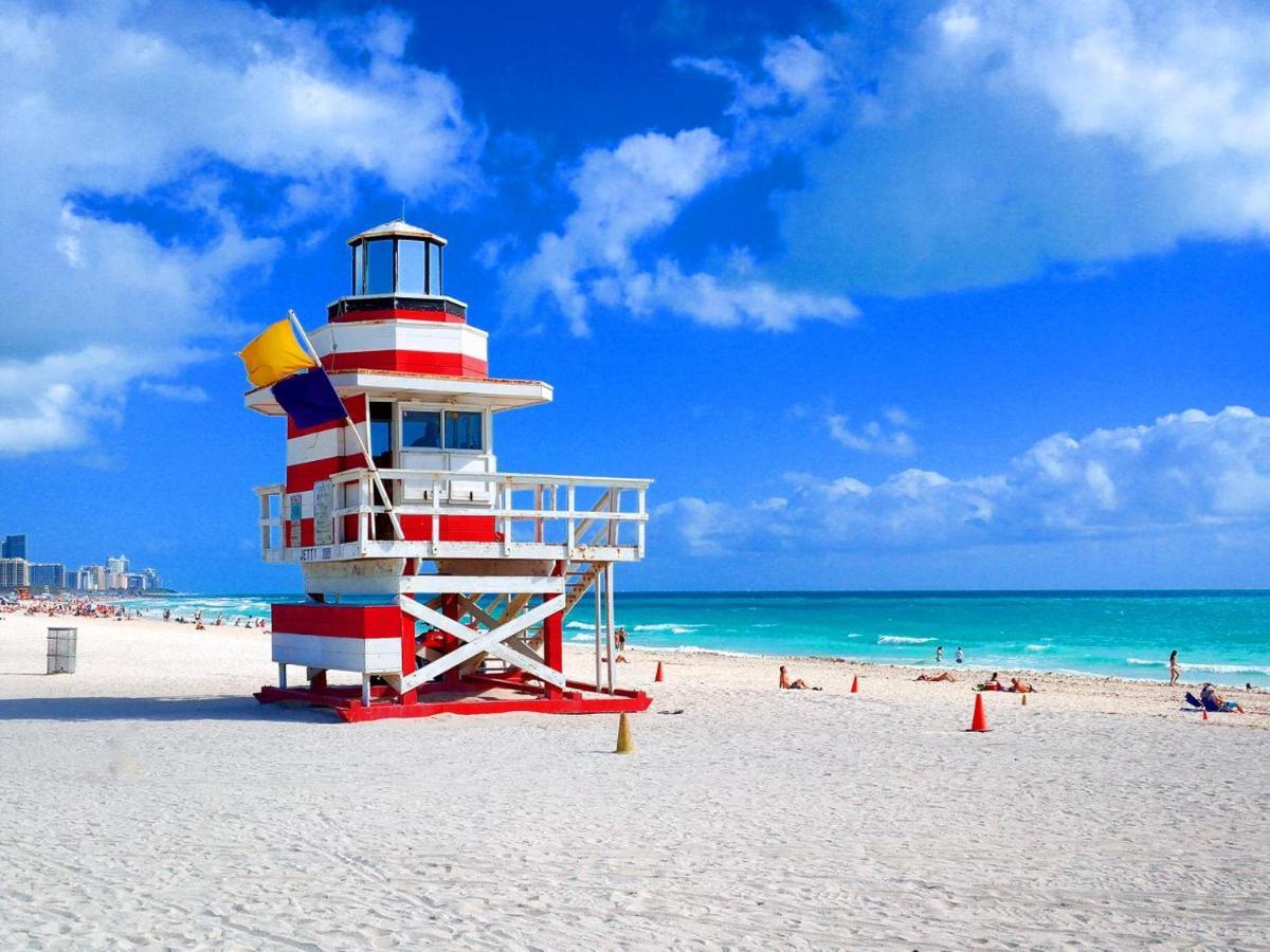 Luxe 2Br1Bath South Beach 1 Min Walk From Ocean Miami Beach Exteriör bild