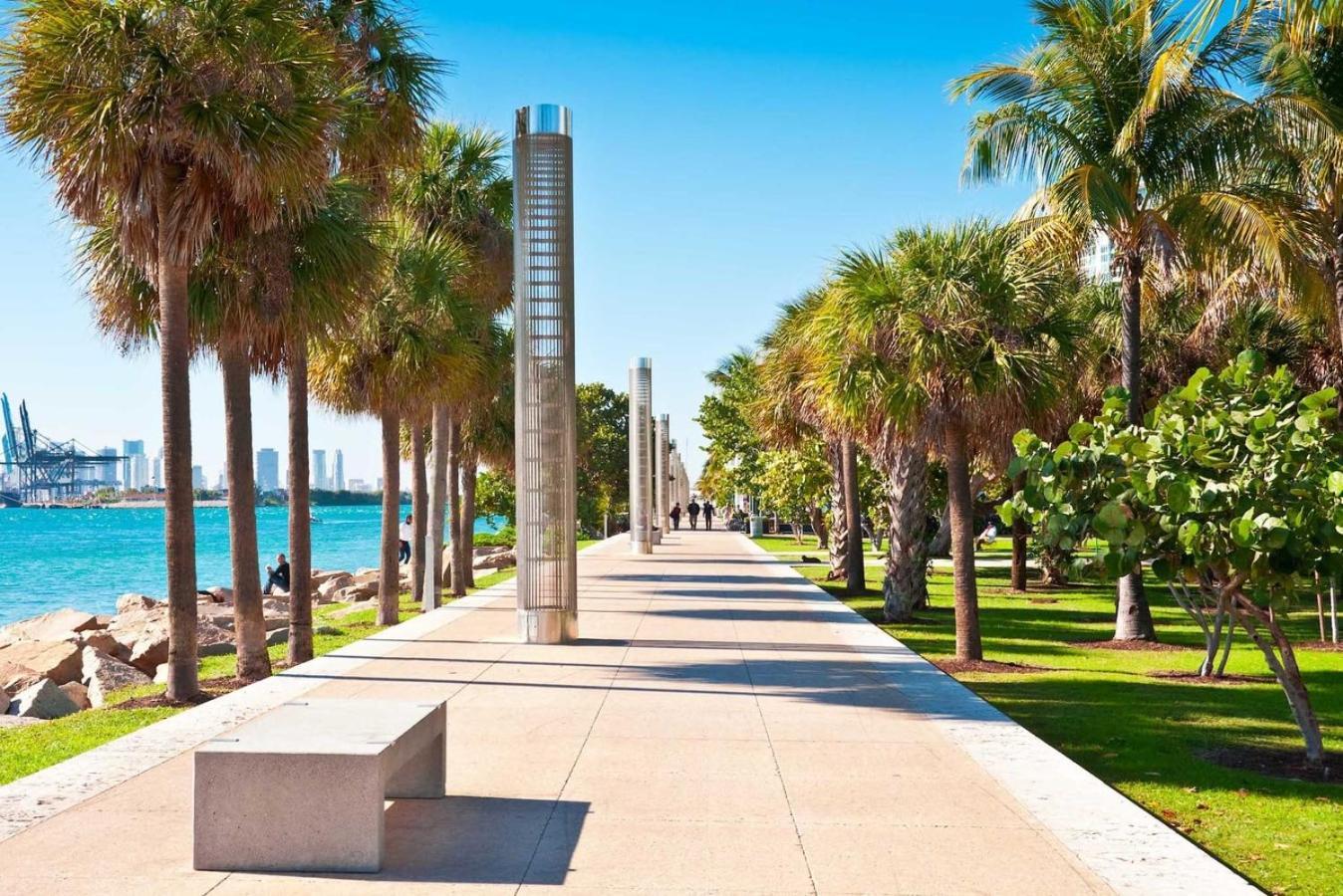 Luxe 2Br1Bath South Beach 1 Min Walk From Ocean Miami Beach Exteriör bild